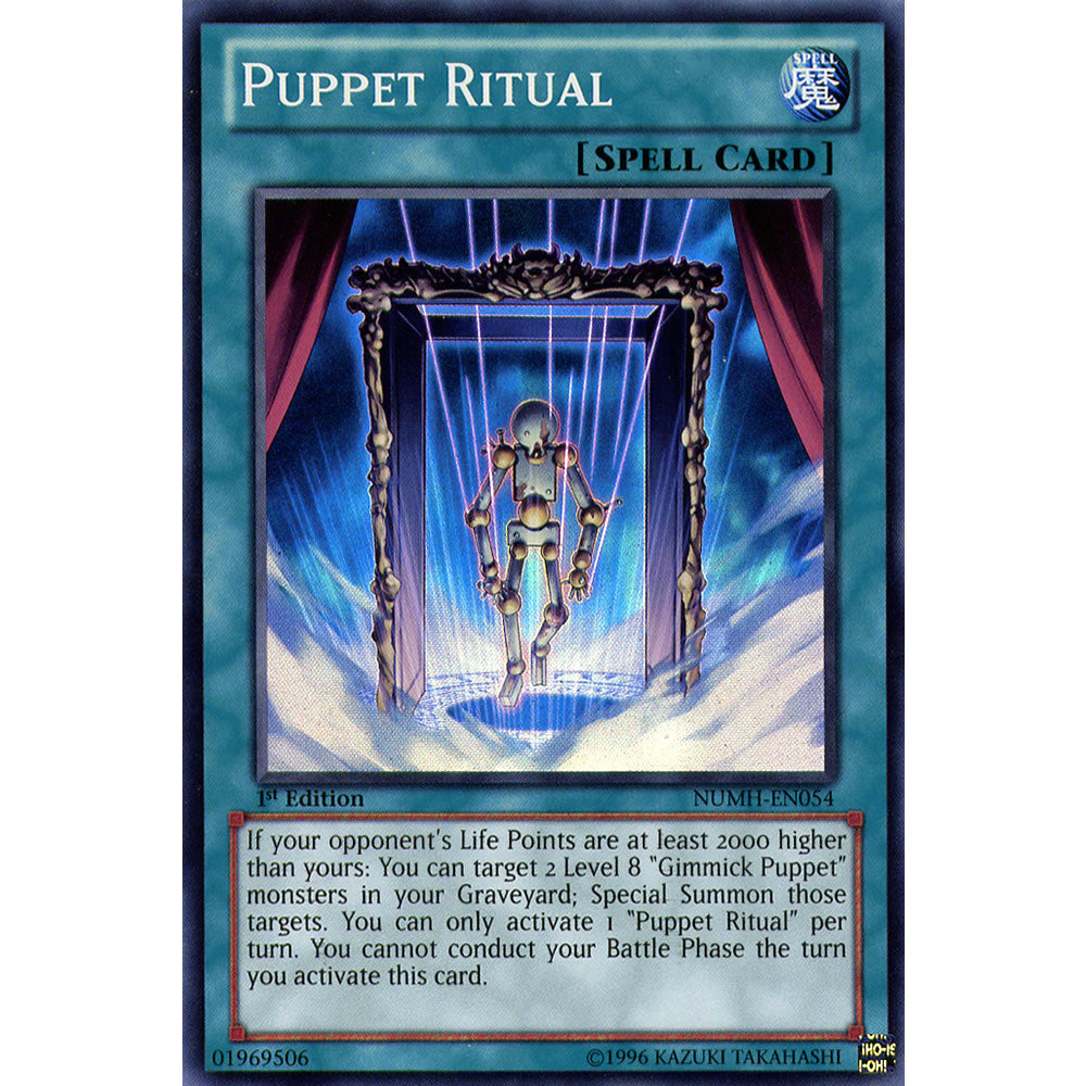 Puppet Ritual NUMH-EN054 Yu-Gi-Oh! Card from the Number Hunters Set