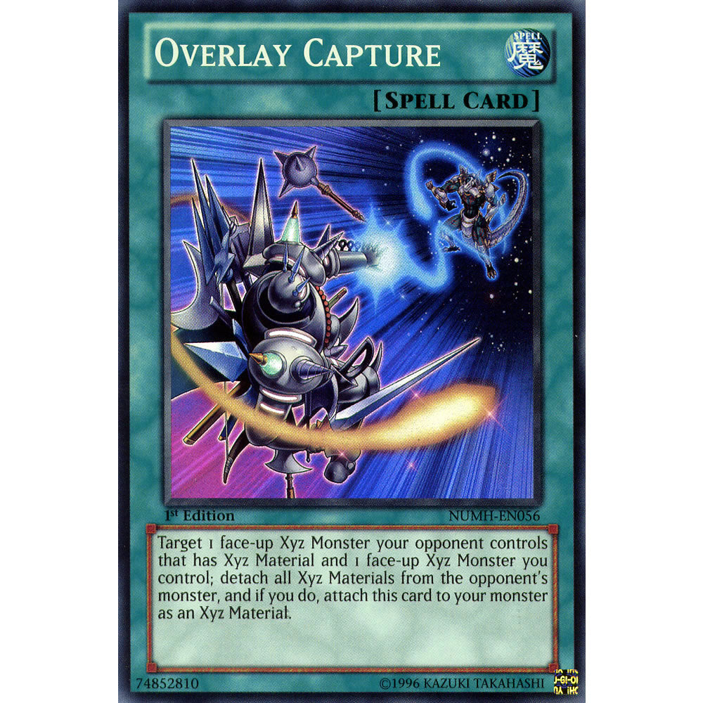 Overlay Capture NUMH-EN056 Yu-Gi-Oh! Card from the Number Hunters Set