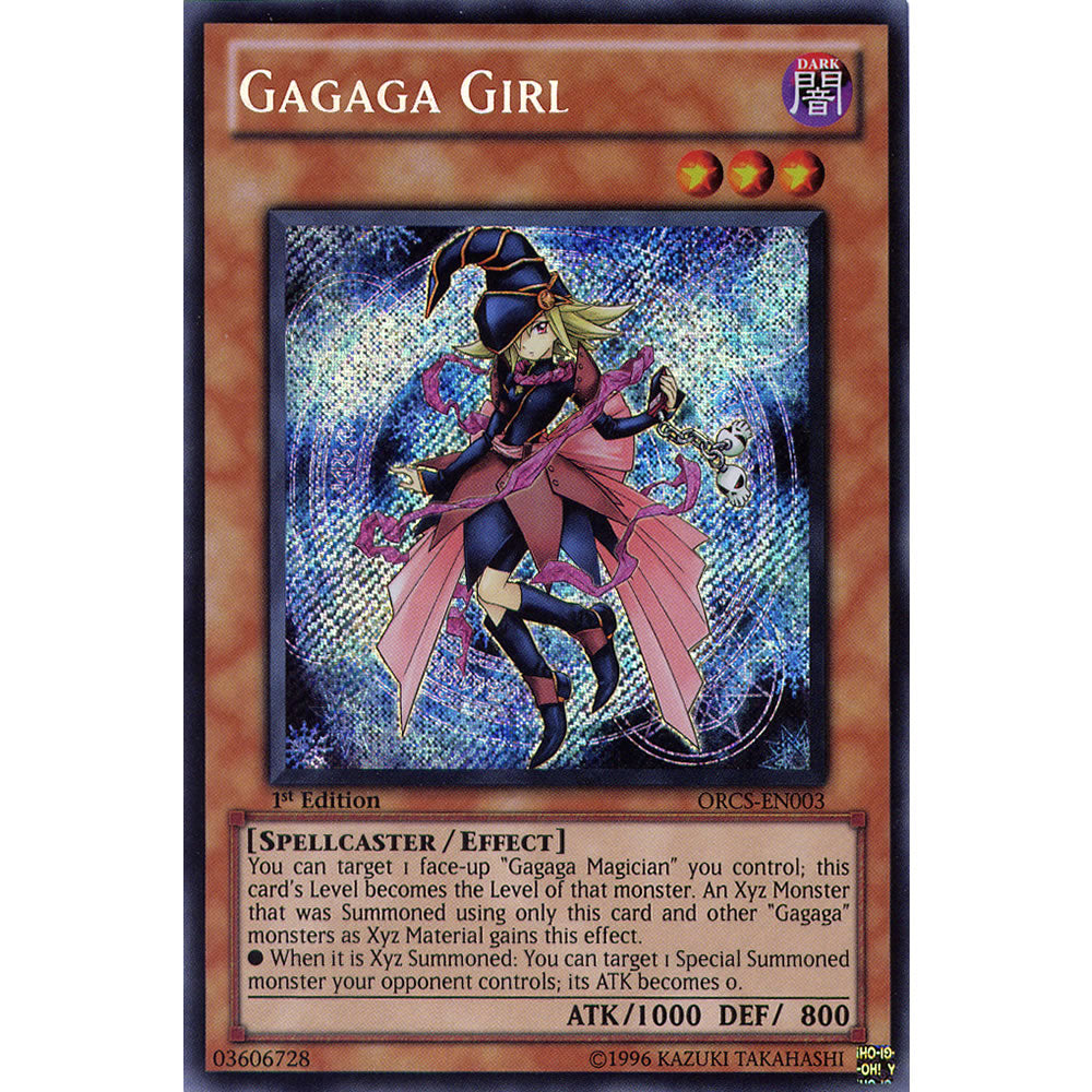Gagaga Girl ORCS-EN003 Yu-Gi-Oh! Card from the Order of Chaos Set