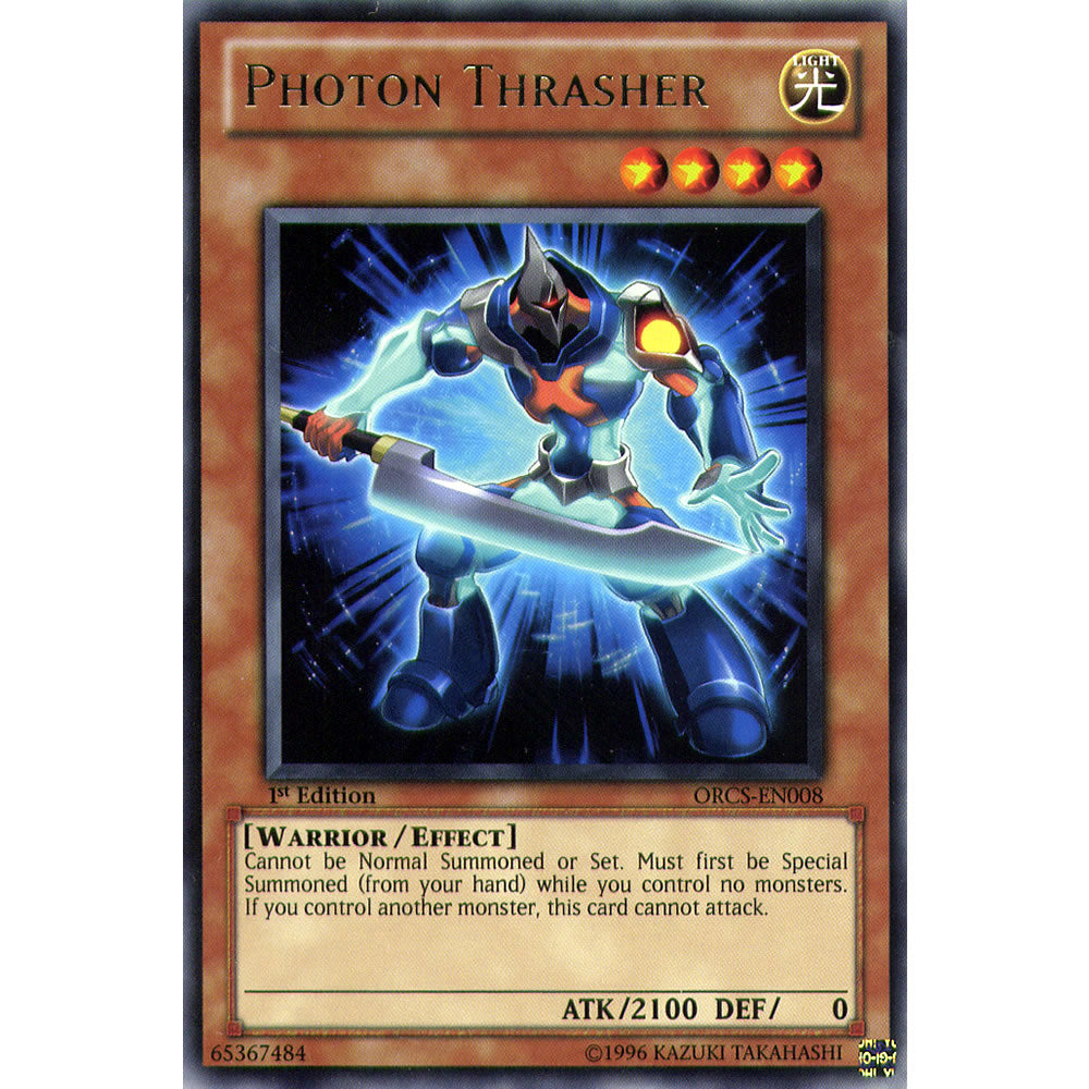 Photon Thrasher ORCS-EN008 Yu-Gi-Oh! Card from the Order of Chaos Set