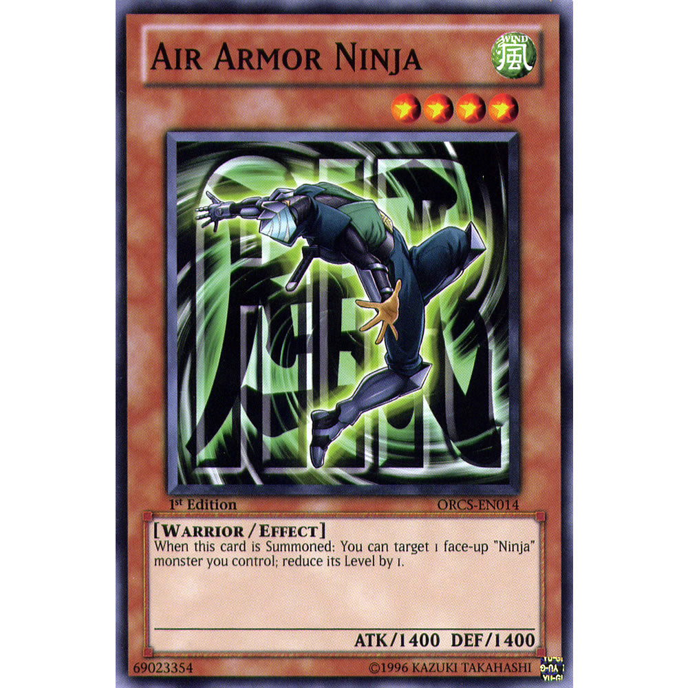 Air Armor Ninja ORCS-EN014 Yu-Gi-Oh! Card from the Order of Chaos Set