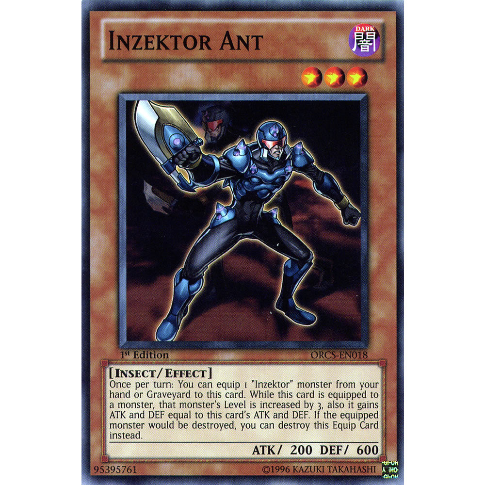 Inzektor Ant ORCS-EN018 Yu-Gi-Oh! Card from the Order of Chaos Set