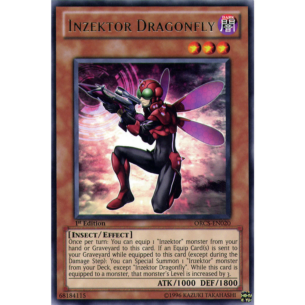 Inzektor Dragonfly ORCS-EN020 Yu-Gi-Oh! Card from the Order of Chaos Set