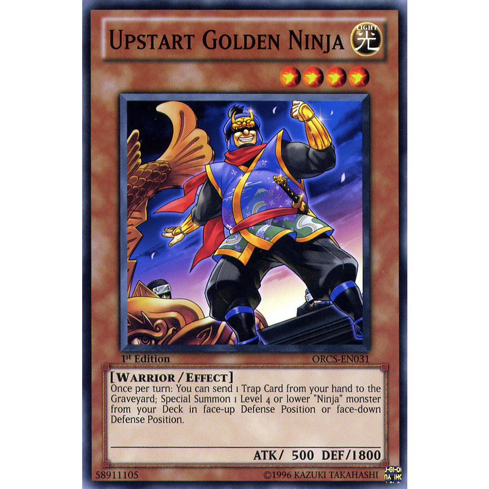Upstart Golden Ninja ORCS-EN031 Yu-Gi-Oh! Card from the Order of Chaos Set