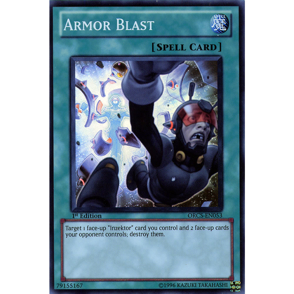 Armor Blast ORCS-EN053 Yu-Gi-Oh! Card from the Order of Chaos Set