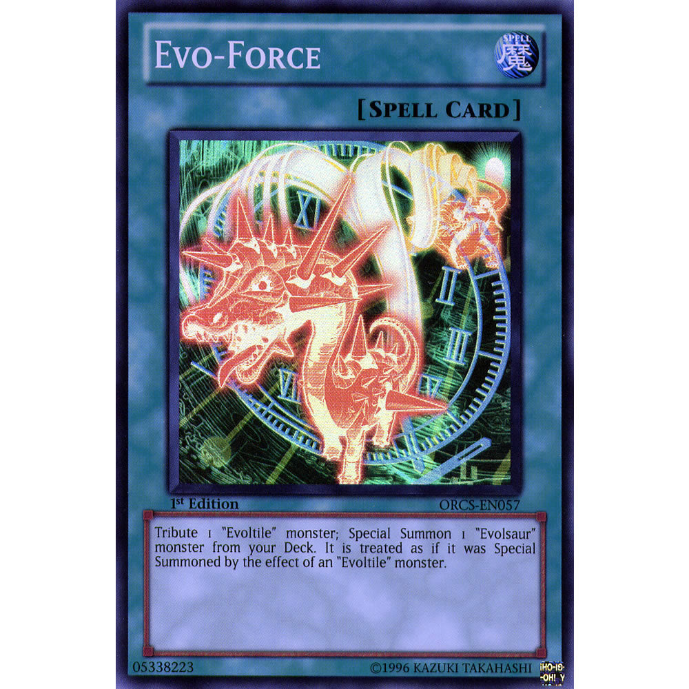 Evo-Force ORCS-EN057 Yu-Gi-Oh! Card from the Order of Chaos Set