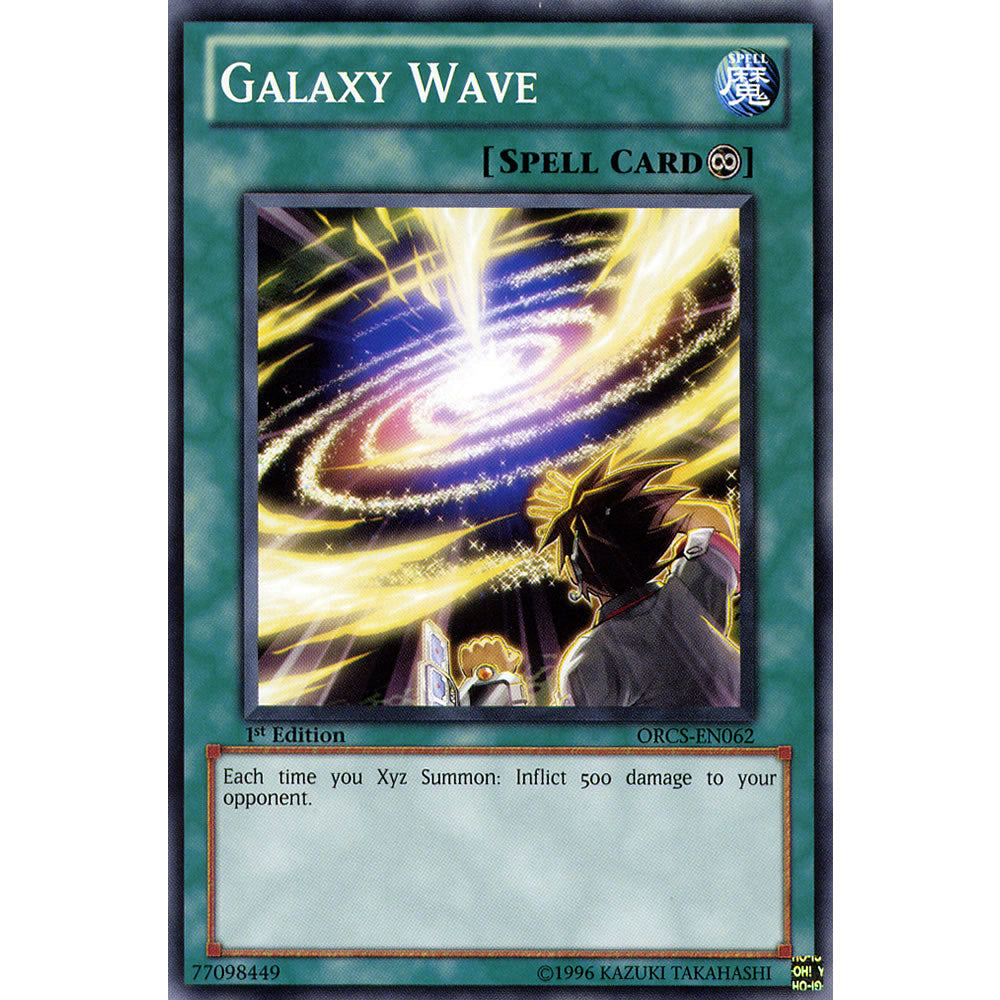 Galaxy Wave ORCS-EN062 Yu-Gi-Oh! Card from the Order of Chaos Set
