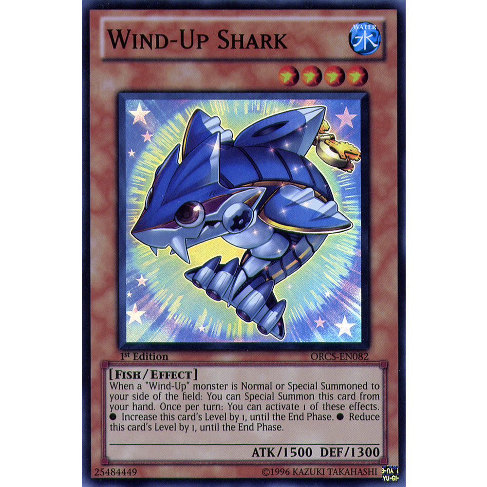 Wind-Up Shark ORCS-EN082 Yu-Gi-Oh! Card from the Order of Chaos Set