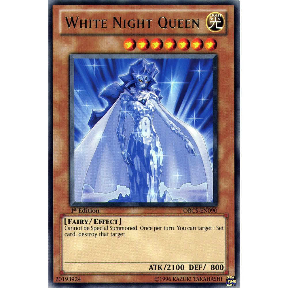 White Night Queen ORCS-EN090 Yu-Gi-Oh! Card from the Order of Chaos Set