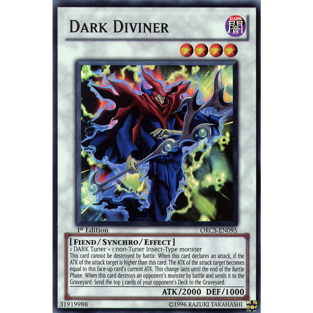 Dark Diviner ORCS-EN095 Yu-Gi-Oh! Card from the Order of Chaos Set
