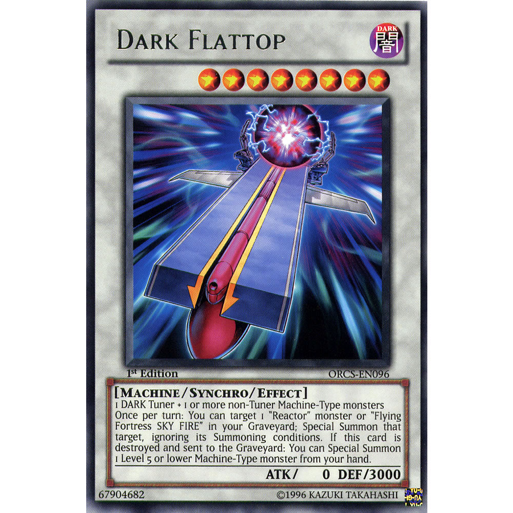 Dark Flattop ORCS-EN096 Yu-Gi-Oh! Card from the Order of Chaos Set