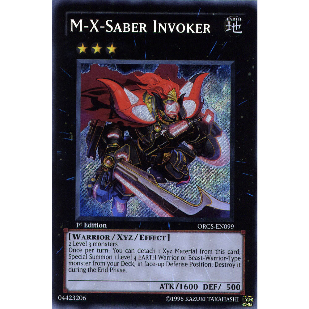M-X-Saber Invoker ORCS-EN099 Yu-Gi-Oh! Card from the Order of Chaos Set