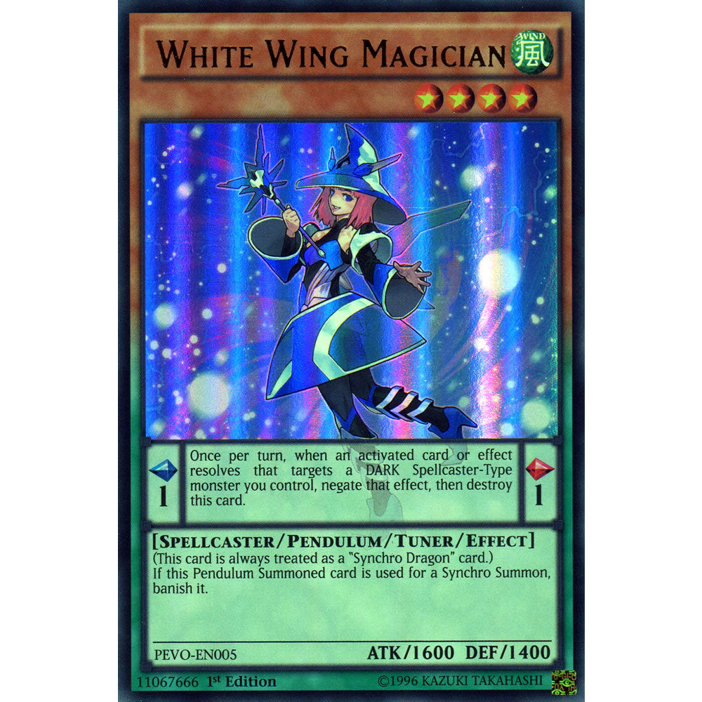 White Wing Magician PEVO-EN005 Yu-Gi-Oh! Card from the Pendulum Evolution Set