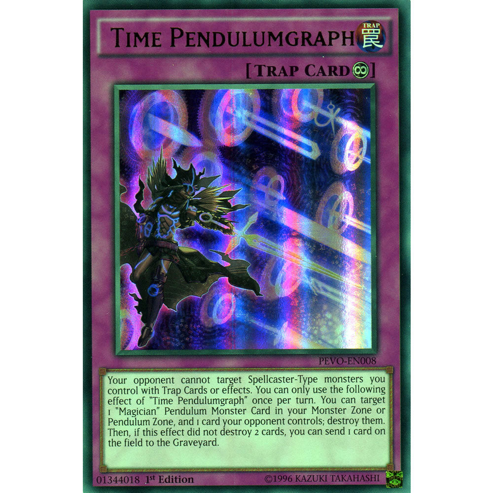 Time Pendulumgraph PEVO-EN008 Yu-Gi-Oh! Card from the Pendulum Evolution Set