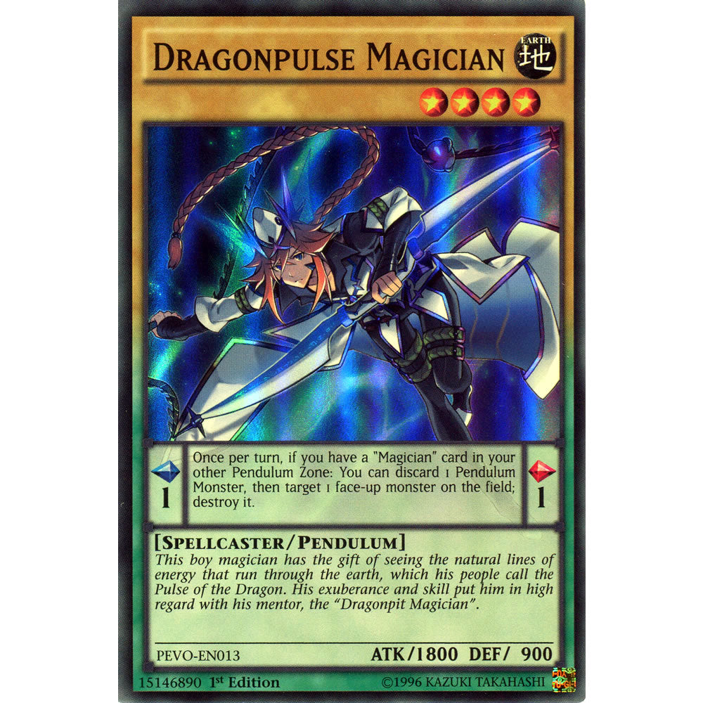 Dragonpulse Magician PEVO-EN013 Yu-Gi-Oh! Card from the Pendulum Evolution Set