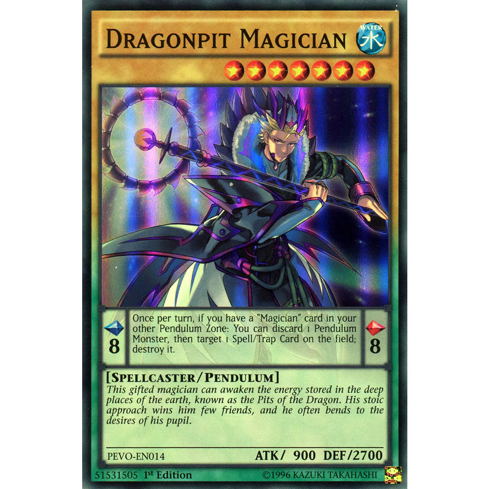 Dragonpit Magician PEVO-EN014 Yu-Gi-Oh! Card from the Pendulum Evolution Set