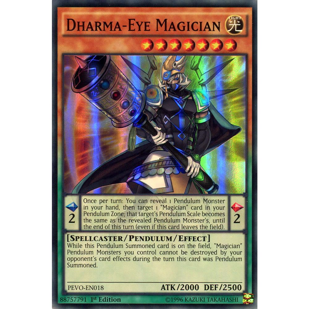 Dharma-Eye Magician PEVO-EN018 Yu-Gi-Oh! Card from the Pendulum Evolution Set