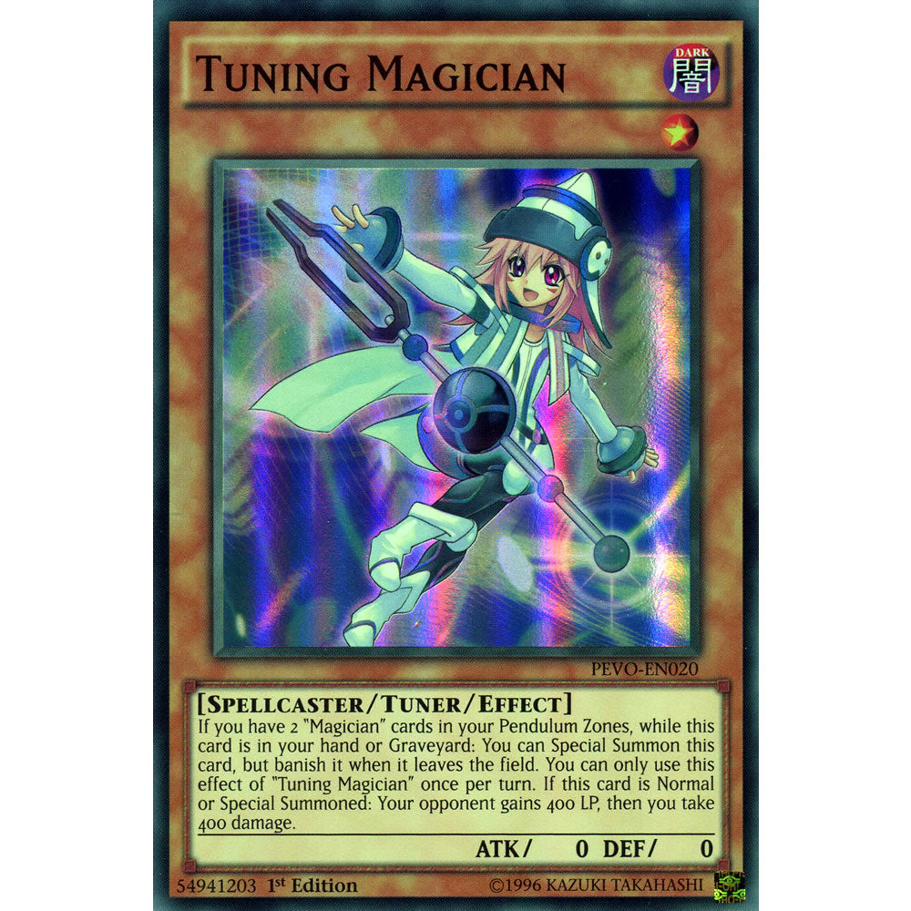 Tuning Magician PEVO-EN020 Yu-Gi-Oh! Card from the Pendulum Evolution Set