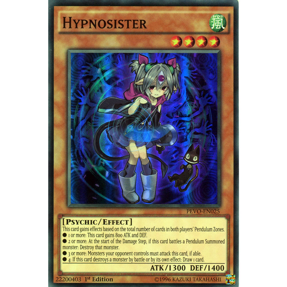 Hypnosister PEVO-EN025 Yu-Gi-Oh! Card from the Pendulum Evolution Set