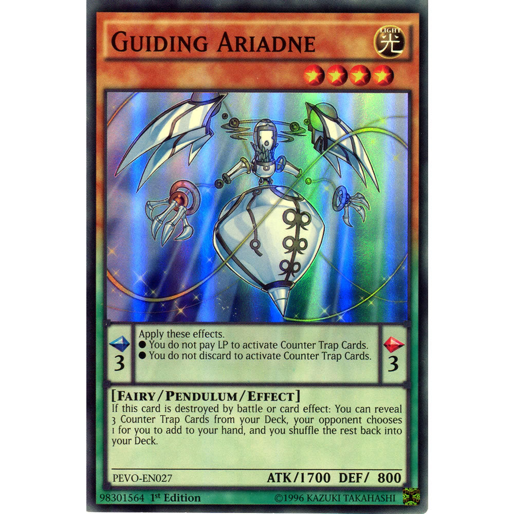 Guiding Ariadne PEVO-EN027 Yu-Gi-Oh! Card from the Pendulum Evolution Set