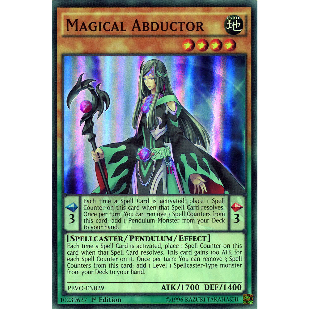 Magical Abductor PEVO-EN029 Yu-Gi-Oh! Card from the Pendulum Evolution Set