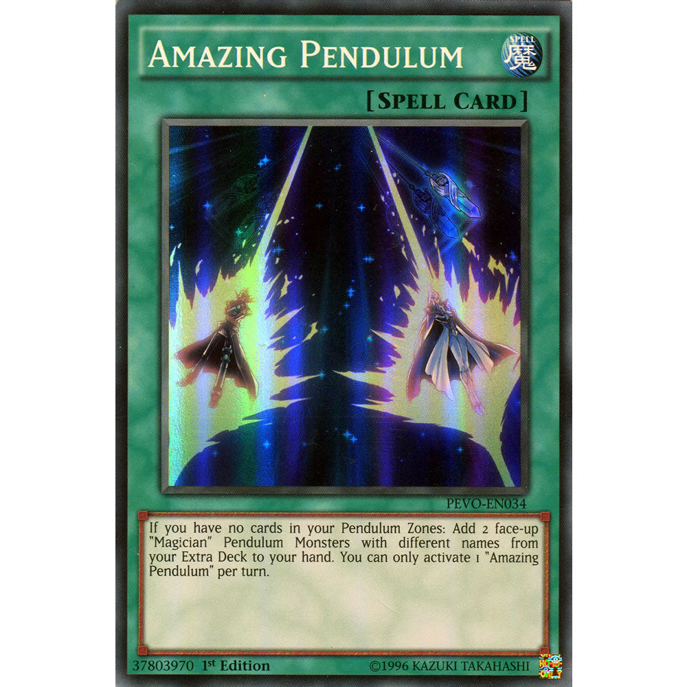 Amazing Pendulum PEVO-EN034 Yu-Gi-Oh! Card from the Pendulum Evolution Set