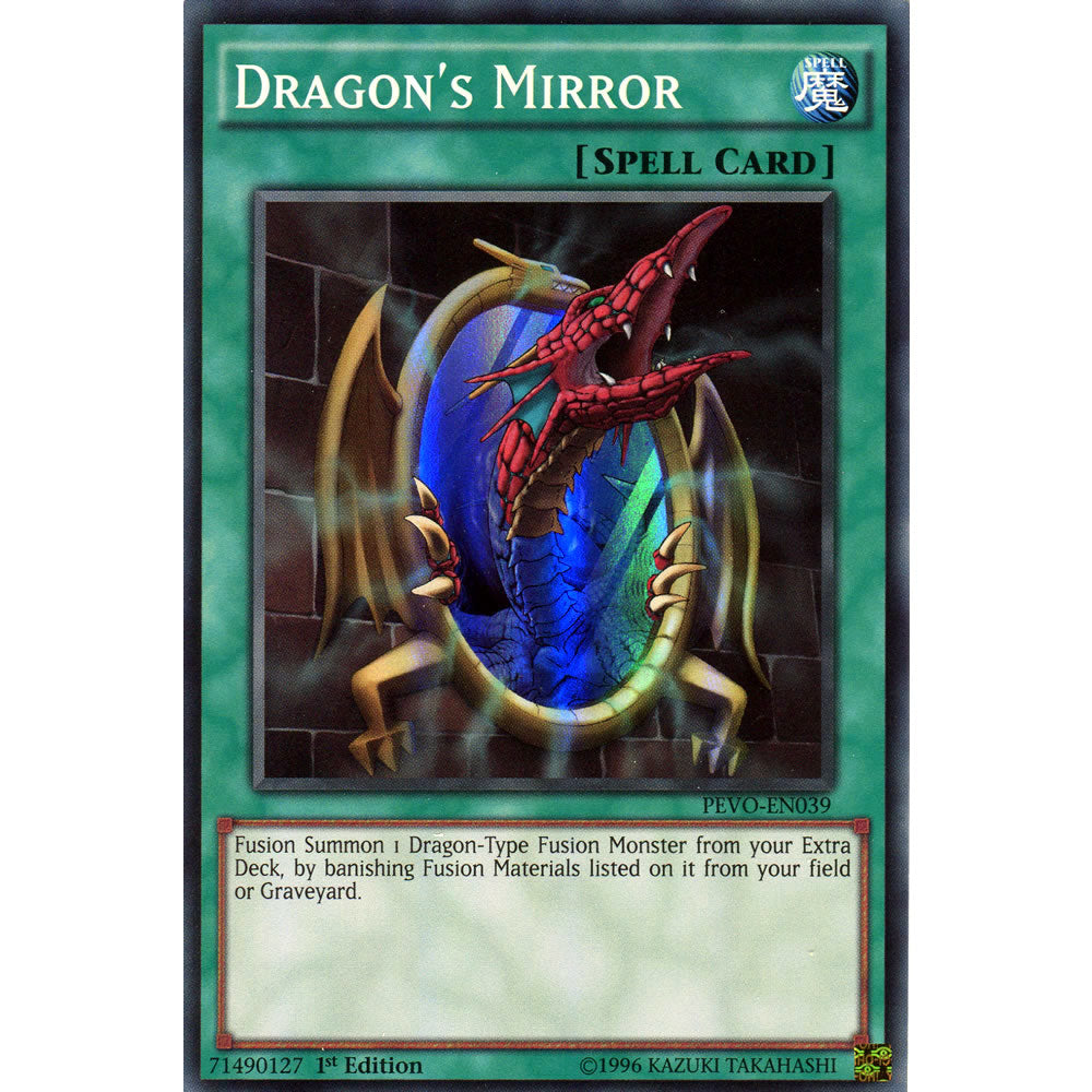 Dragon's Mirror PEVO-EN039 Yu-Gi-Oh! Card from the Pendulum Evolution Set