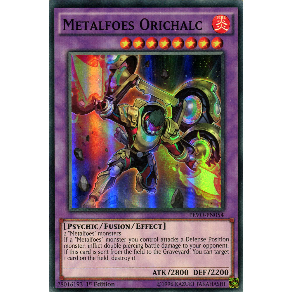 Metalfoes Orichalc PEVO-EN054 Yu-Gi-Oh! Card from the Pendulum Evolution Set