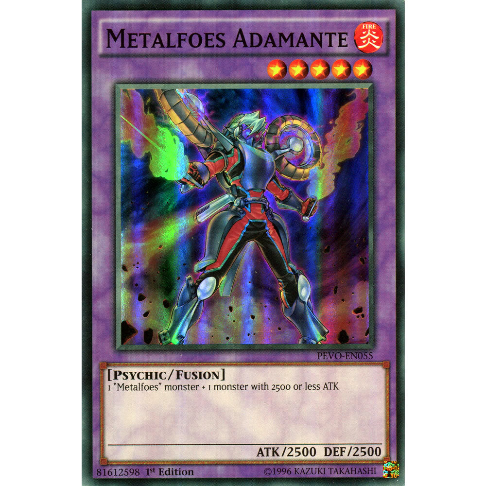 Metalfoes Adamante PEVO-EN055 Yu-Gi-Oh! Card from the Pendulum Evolution Set