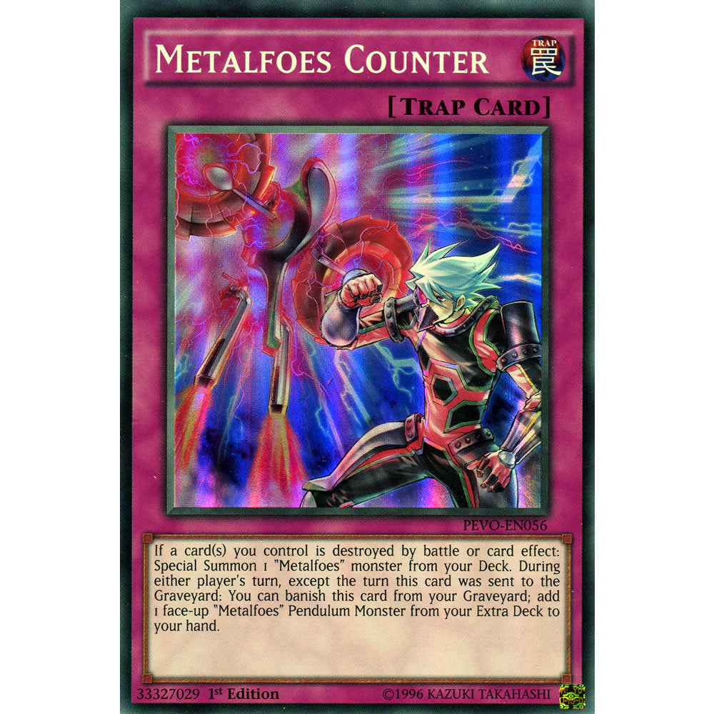 Metalfoes Counter PEVO-EN056 Yu-Gi-Oh! Card from the Pendulum Evolution Set
