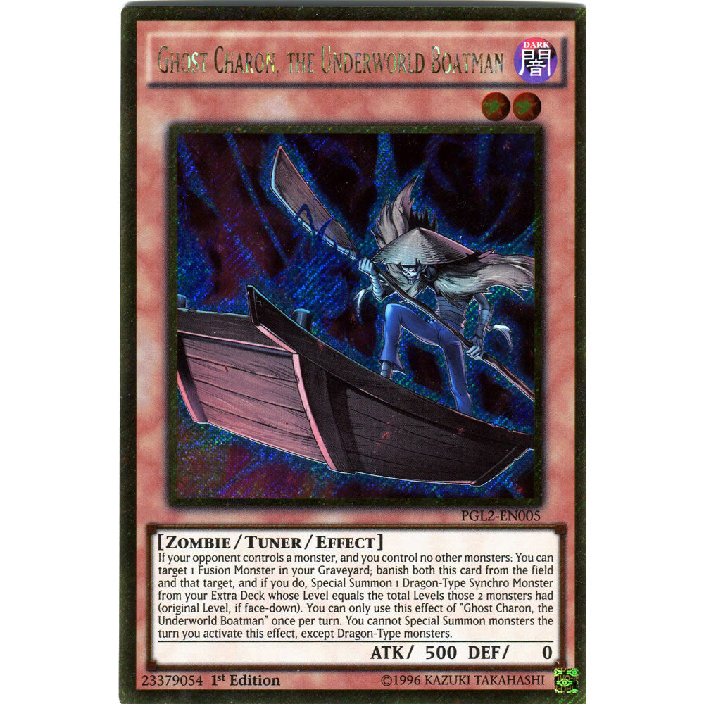 Ghost Charon, the Underworld Boatman PGL2-EN005 Yu-Gi-Oh! Card from the Premium Gold: Return of the Bling Set