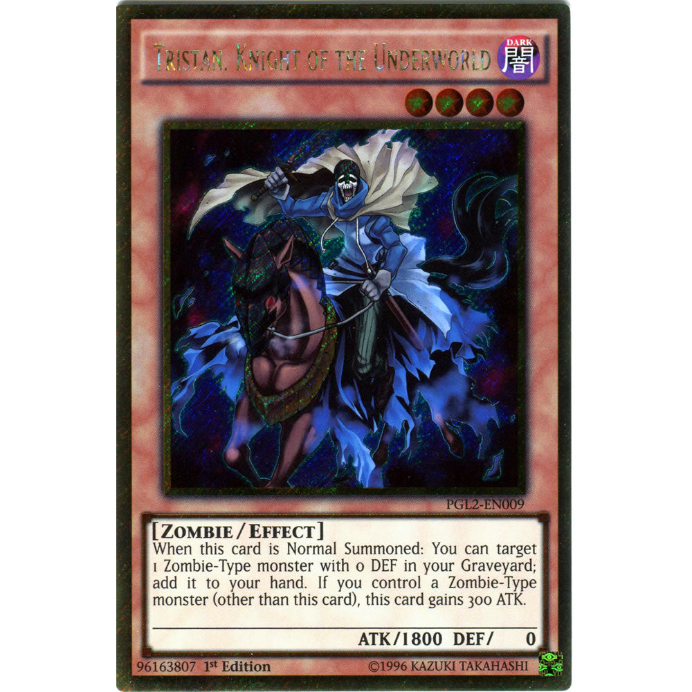 Tristan, Knight of the Underworld PGL2-EN009 Yu-Gi-Oh! Card from the Premium Gold: Return of the Bling Set