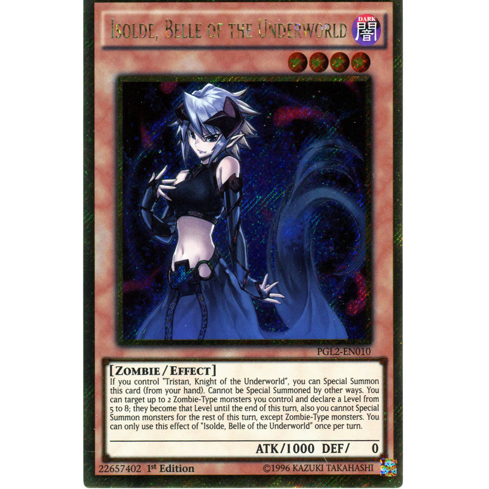 Isolde, Belle of the Underworld PGL2-EN010 Yu-Gi-Oh! Card from the Premium Gold: Return of the Bling Set