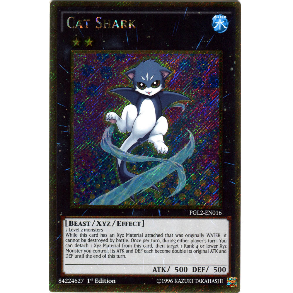 Cat Shark PGL2-EN016 Yu-Gi-Oh! Card from the Premium Gold: Return of the Bling Set