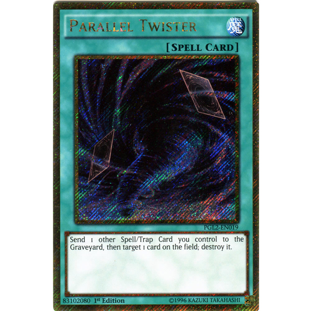 Parallel Twister PGL2-EN019 Yu-Gi-Oh! Card from the Premium Gold: Return of the Bling Set