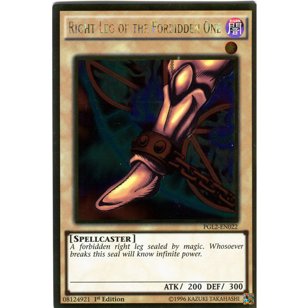 Right Leg of the Forbidden One PGL2-EN022 Yu-Gi-Oh! Card from the Premium Gold: Return of the Bling Set