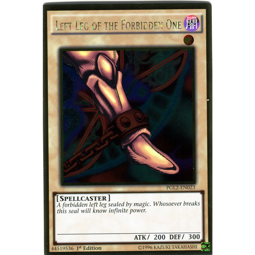 Left Leg of the Forbidden One PGL2-EN023 Yu-Gi-Oh! Card from the Premium Gold: Return of the Bling Set