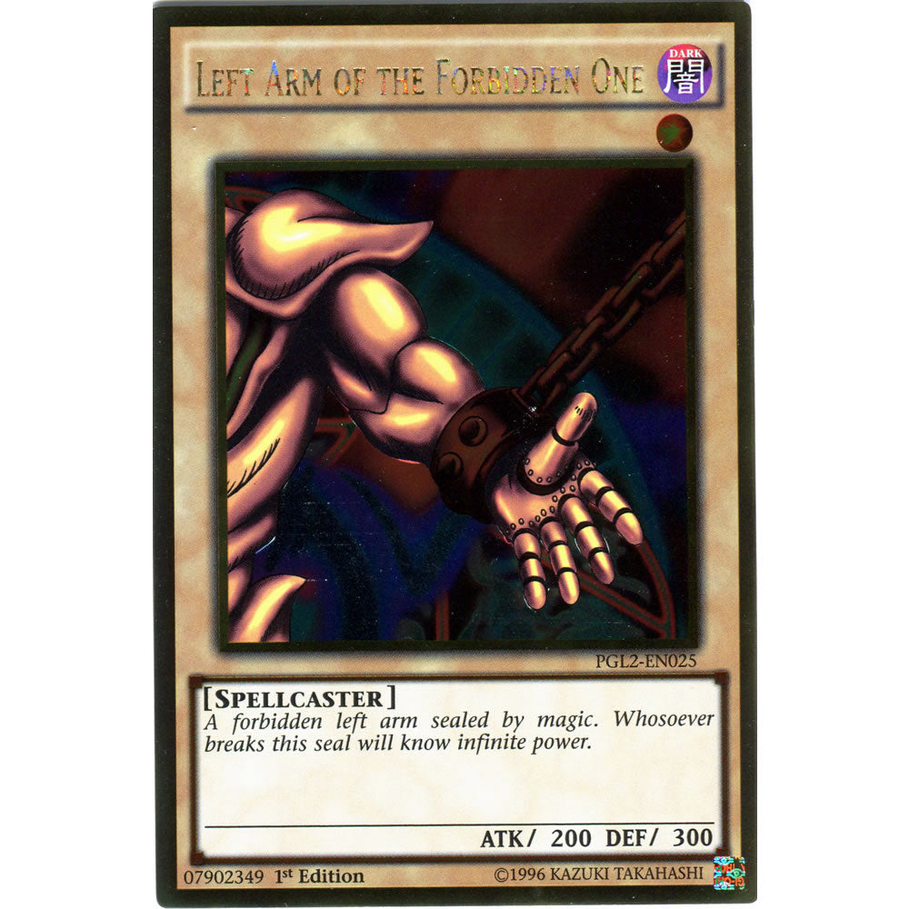 Left Arm of the Forbidden One PGL2-EN025 Yu-Gi-Oh! Card from the Premium Gold: Return of the Bling Set