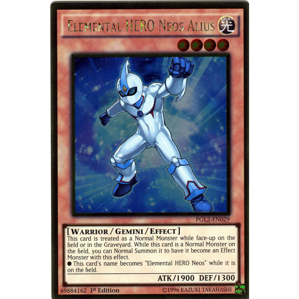 Elemental HERO Neos Alius PGL2-EN029 Yu-Gi-Oh! Card from the Premium Gold: Return of the Bling Set