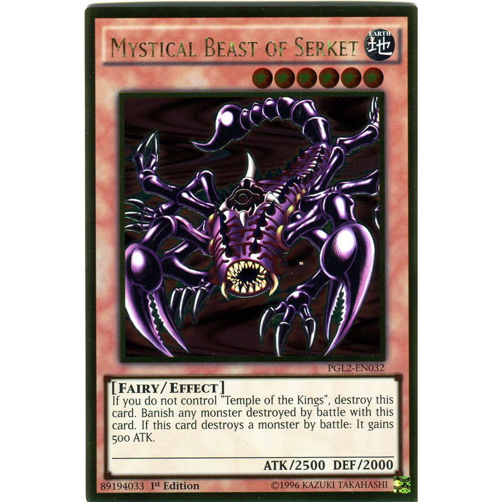 Mystical Beast of Serket PGL2-EN032 Yu-Gi-Oh! Card from the Premium Gold: Return of the Bling Set