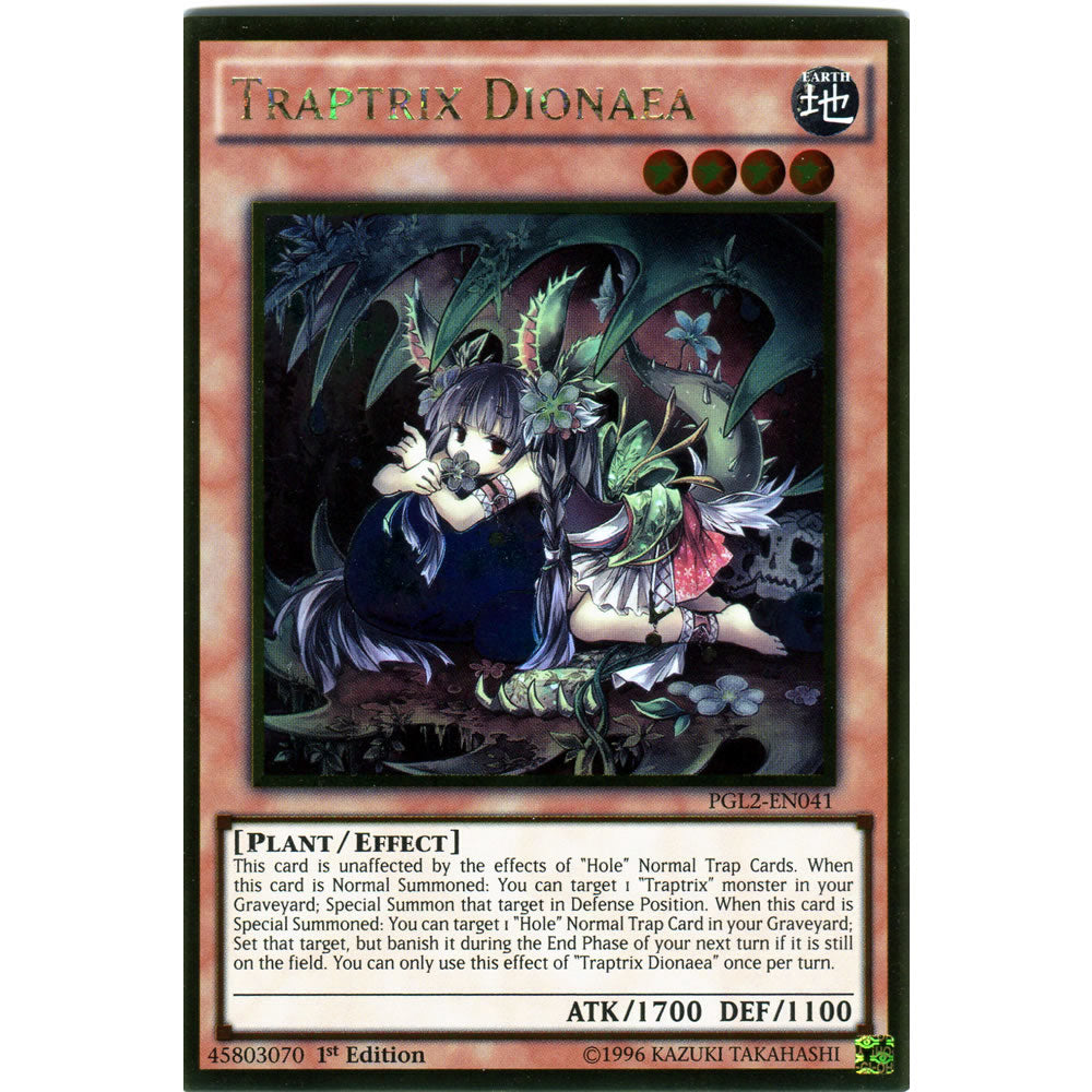 Traptrix Dionaea PGL2-EN041 Yu-Gi-Oh! Card from the Premium Gold: Return of the Bling Set