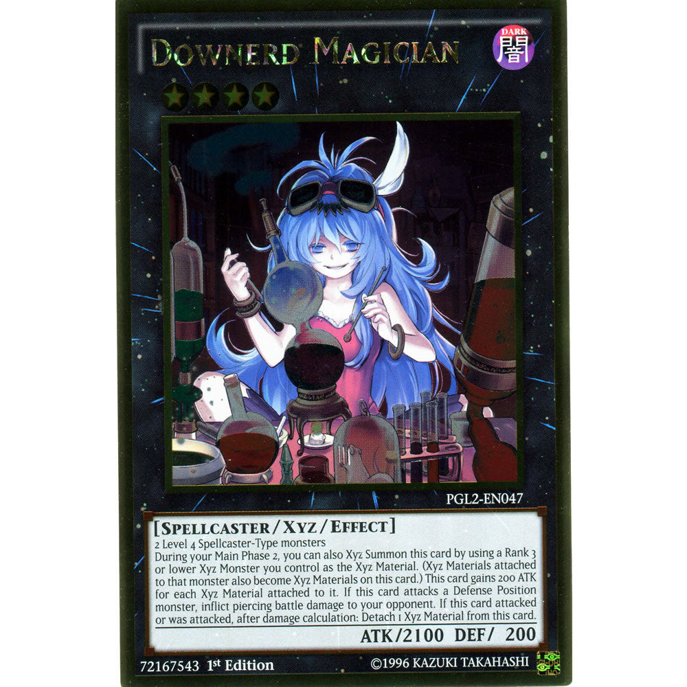 Downerd Magician PGL2-EN047 Yu-Gi-Oh! Card from the Premium Gold: Return of the Bling Set