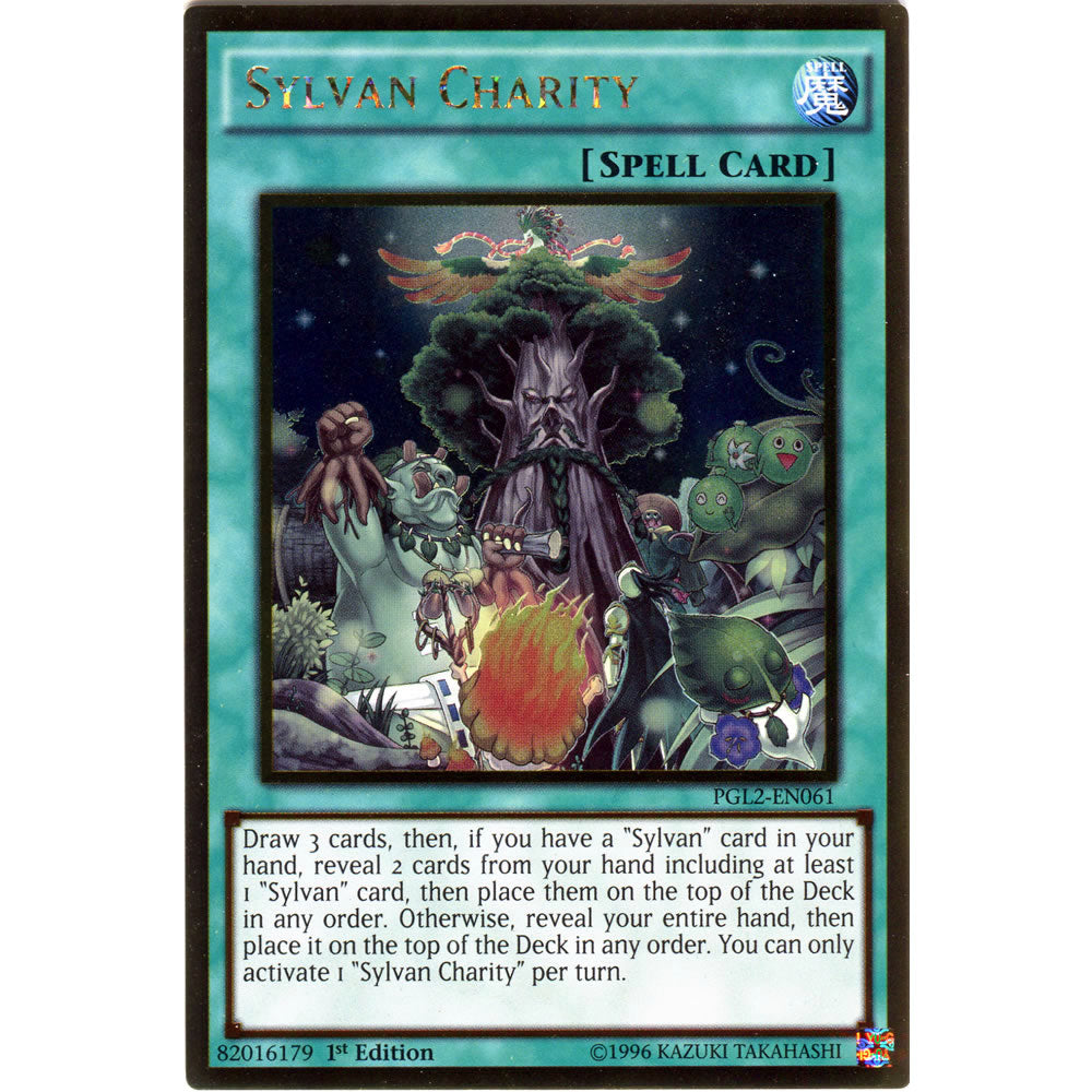 Sylvan Charity PGL2-EN061 Yu-Gi-Oh! Card from the Premium Gold: Return of the Bling Set