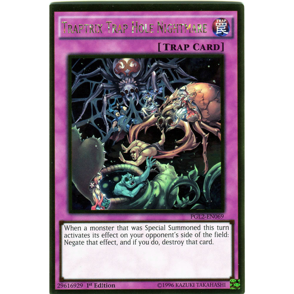 Traptrix Trap Hole Nightmare PGL2-EN069 Yu-Gi-Oh! Card from the Premium Gold: Return of the Bling Set