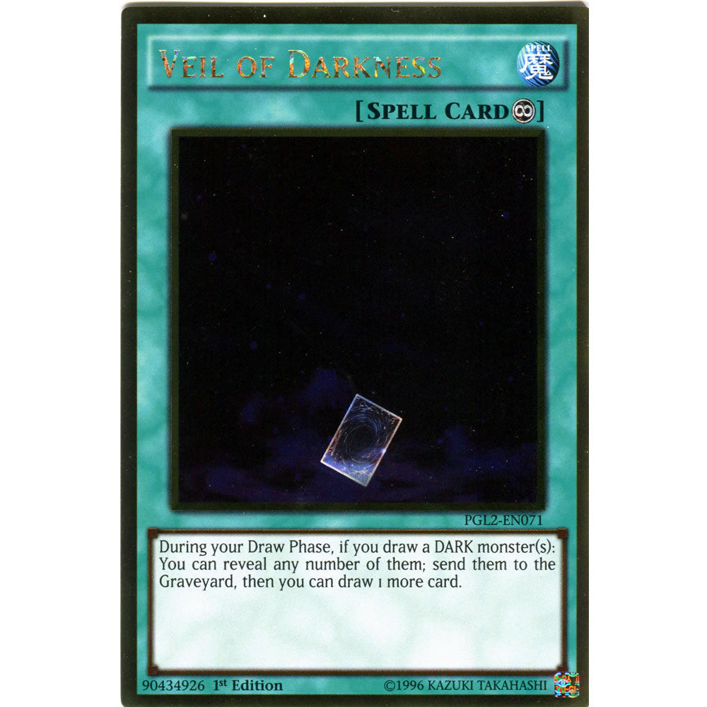 Veil of Darkness PGL2-EN071 Yu-Gi-Oh! Card from the Premium Gold: Return of the Bling Set