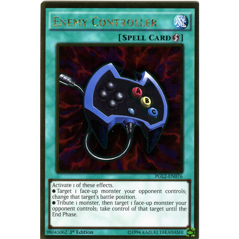 Enemy Controller PGL2-EN076 Yu-Gi-Oh! Card from the Premium Gold: Return of the Bling Set