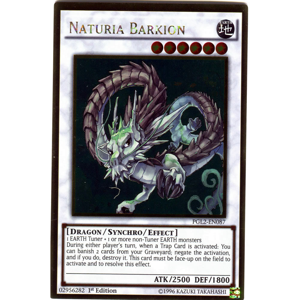 Naturia Barkion PGL2-EN087 Yu-Gi-Oh! Card from the Premium Gold: Return of the Bling Set