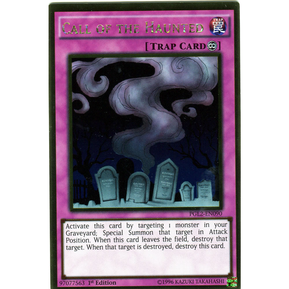 Call of the Haunted PGL2-EN090 Yu-Gi-Oh! Card from the Premium Gold: Return of the Bling Set