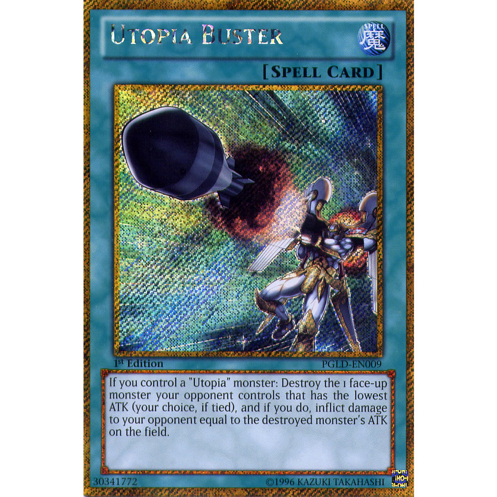 Utopia Buster PGLD-EN009 Yu-Gi-Oh! Card from the Premium Gold Set