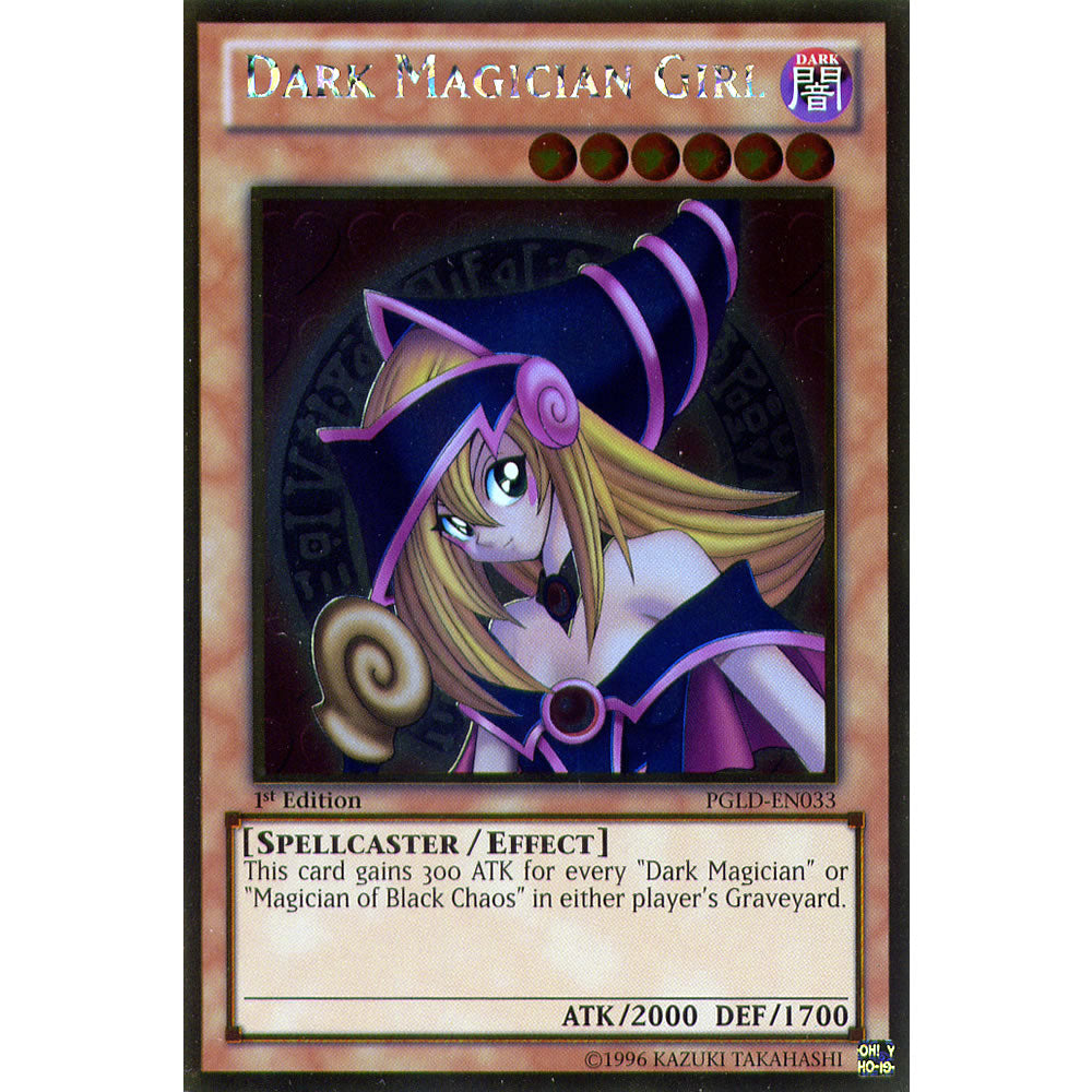 Dark Magician Girl PGLD-EN033 Yu-Gi-Oh! Card from the Premium Gold Set